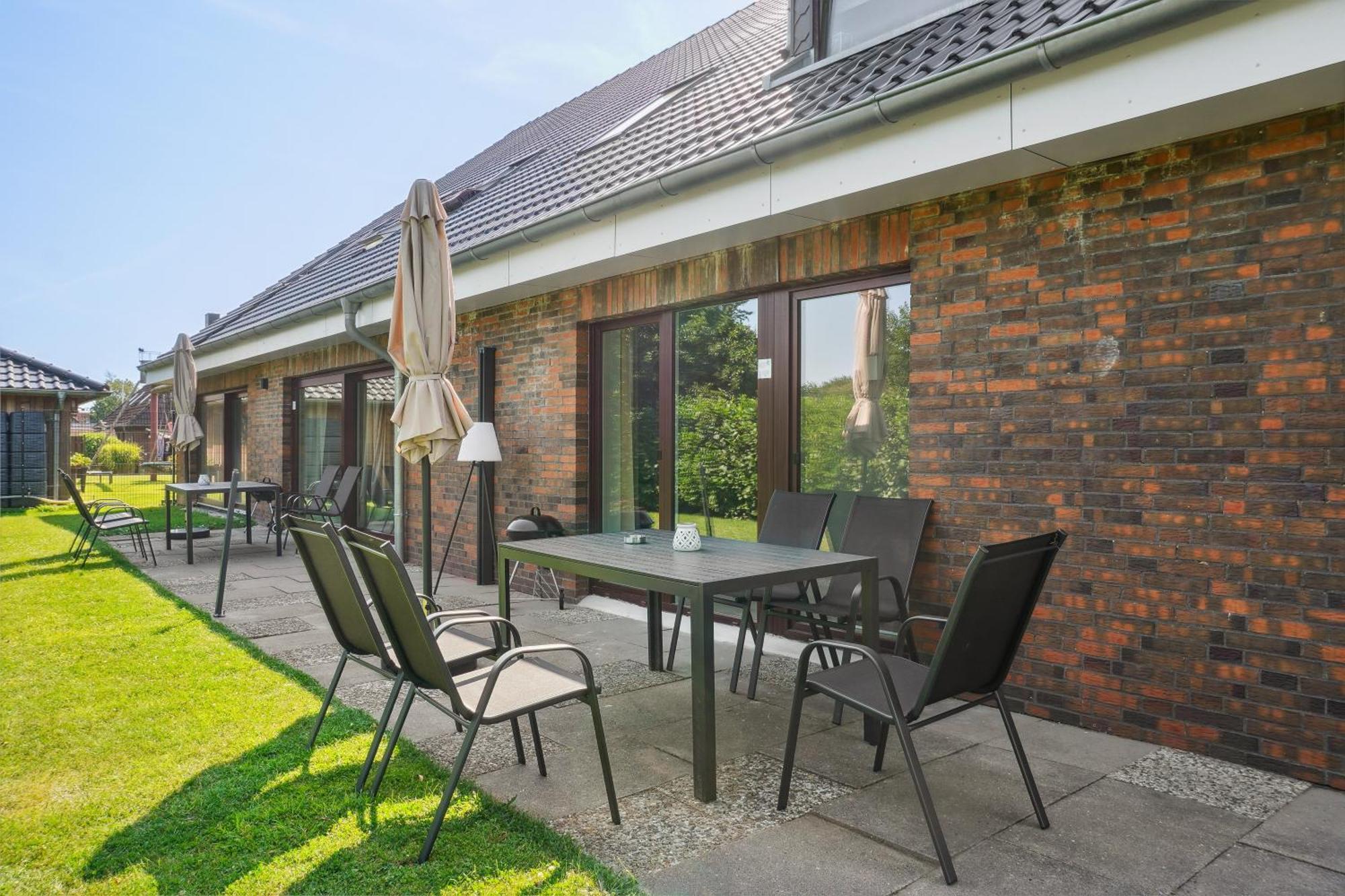 Moderne Kuestenhyggen Mit Garten&Parkplatz - Hermannliving Westerdeichstrich Exterior foto